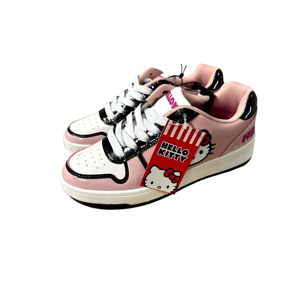 Hello Kitty Women's Sneakers‎ - Pink & White Edition